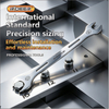 New Slim Hollow Double Open-End Wrench