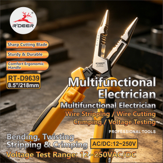Multifunctional Wire Stripper with Voltage Tester