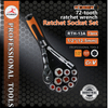 13-piece 12.5MM Series Ratchet Socket Set (72-tooth, Chrome Vanadium Steel)