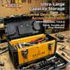 Double-layer Plastic-iron Tool Box (Reinforced Type)