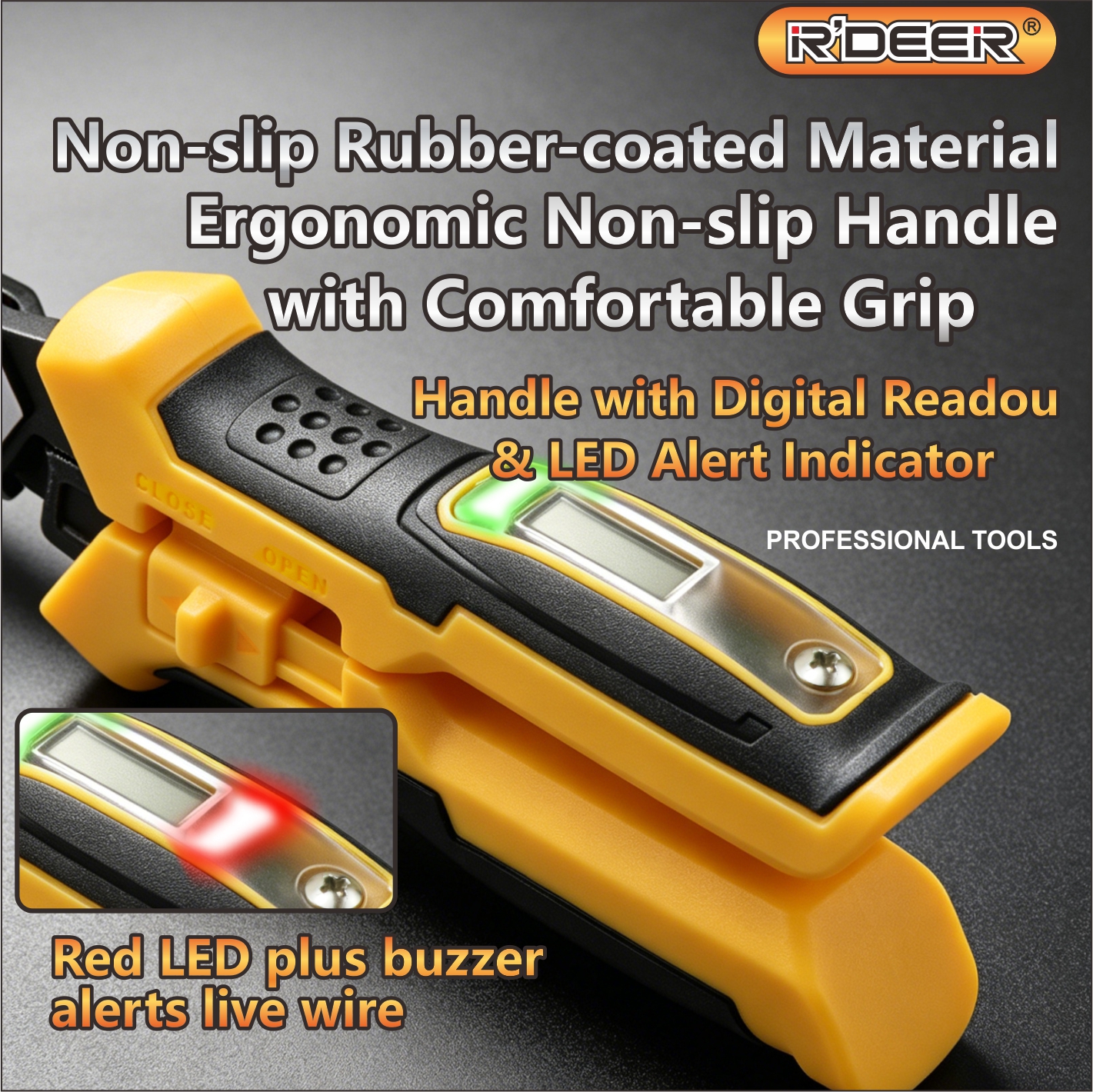 Multifunctional Wire Stripper with Voltage Tester
